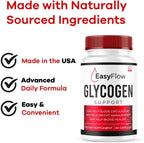 Easy Flow Glycogen Support - 120 Cápsulas (2 Pack)