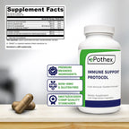 EPOTHEX Protocolo de Apoyo Inmunológico - Complejo con Vitamina C, NAC, Zinc, Vitamina D3, Quercetina - 120 Cápsulas (2 Meses)
