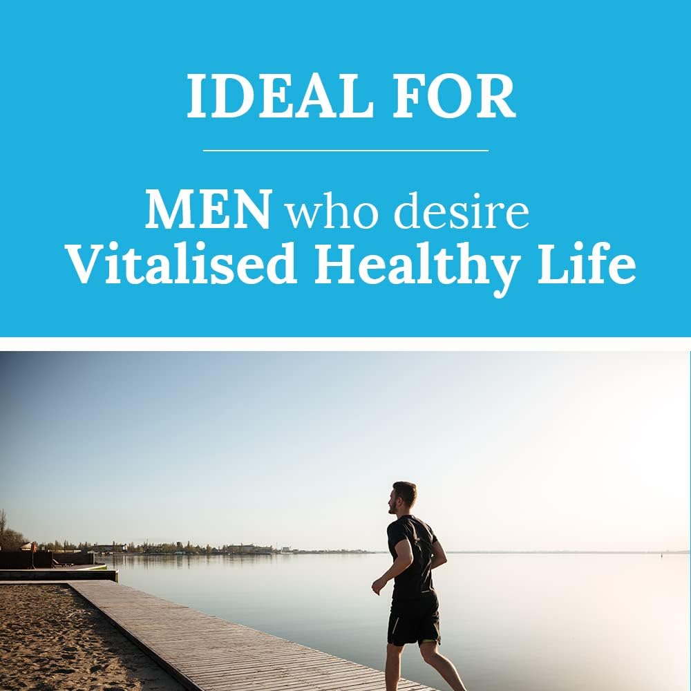 Hi Well Premium Multivitaminas y Minerales para Hombres, 60 Cápsulas Vegetales