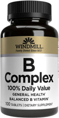 Windmill Complejo B - 100 Comprimidos