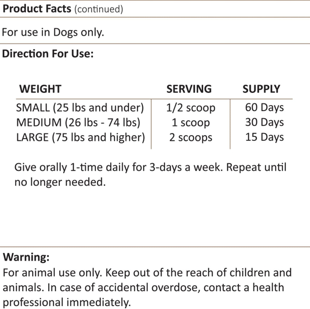 Amber NaturalZ Carticil Plus Suplemento Herbal para Perros - Soporte Multi-Sistema para Articulaciones, Digestión e Inmunidad - Ayuda Natural para el Bienestar y Vitalidad - 30 días para Perros Medianos