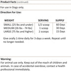 Amber NaturalZ Carticil Plus Suplemento Herbal para Perros - Soporte Multi-Sistema para Articulaciones, Digestión e Inmunidad - Ayuda Natural para el Bienestar y Vitalidad - 30 días para Perros Medianos