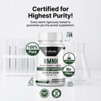 Uthpeak NMNH NAD Supplement 250mg - 60 Cápsulas - Fórmula Premium para el Soporte Cognitivo y el Envejecimiento Saludable