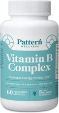 Pattern Wellness Complejo de Vitaminas B (60 Cápsulas)
