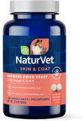 NaturVet – Levadura de Cerveza con Ajo y Omega – Para Perros y Gatos – 1000 Comprimidos Masticables
