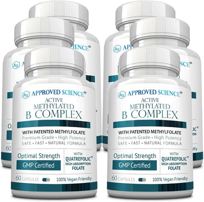 Approved Science Methylated B Complex – – Colina y betaína (TMG): Nutrientes que actúan como donantes de metilo, – Image 9