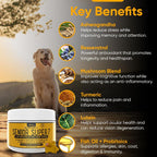 iHeartDogs Senior Super 7 Multivitamínico Diario para Perros - 7 en 1 para Longevidad y Cognición