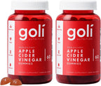 Gominolas de Vinagre de Manzana Goli con Vitamina B12, Remolacha y Granada - 120 unidades (2 pack)