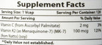 Best Naturals MK-7 Vitamina K2 100 mcg 120 Cápsulas Vegetales