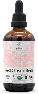 Extracto Orgánico de Trébol Rojo (Trifolium Pratense) Sin Alcohol - 118 ml