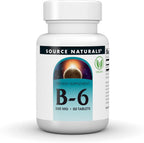 Source Naturals Vitamina B-6 500 mg - 50 Comprimidos