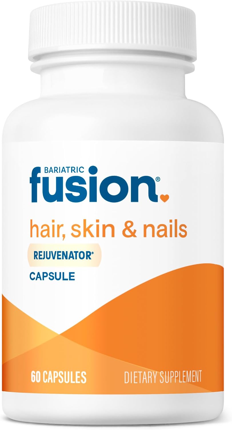 Bariatric Fusion ONE Per Day Rejuvenator - Vitaminas para Cabello, Piel y Uñas con Biotina, 120 Cápsulas