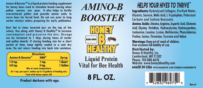 Amino-B Booster 8 oz - Complemento Líquido de Proteínas para la Salud de las Abejas – Image 3