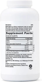 GNC Pro Performance BCAA 1.8 g - 240 Softgels (40 porciones)