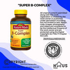 Nature Made Super B Energy Complex, 460 Comprimidos