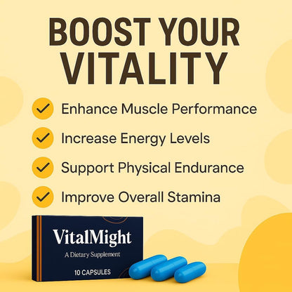 Vital Might Sports Nutrition para Mejor – Favorecer la resistencia y la capacidad de esfuerzo , ayudando a – Image 2