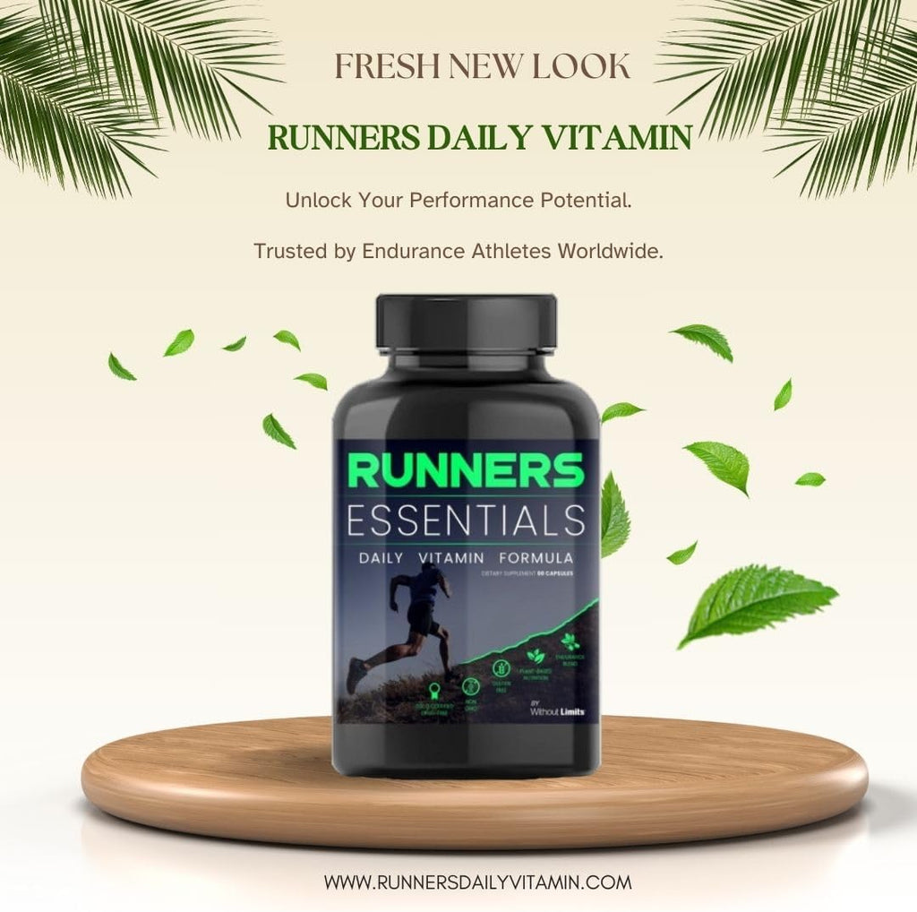 Without Limits Runners Essentials Multivitamínico para Corredores - 60 Cápsulas