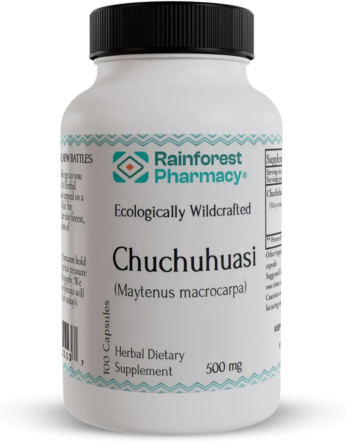 Chuchuhuasi 500mg - 100 Cápsulas Vegetales - Suplemento Herbal