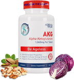 Adrenalwork L-Arginina 1000 mg + AKG Alfa-Cetoglutarato - Suplemento Pre-Entreno para Energía, Flujo Sanguíneo y Recuperación Muscular - con L-Tirosina, Vitaminas y Minerales - 180 Cápsulas, 90 Días