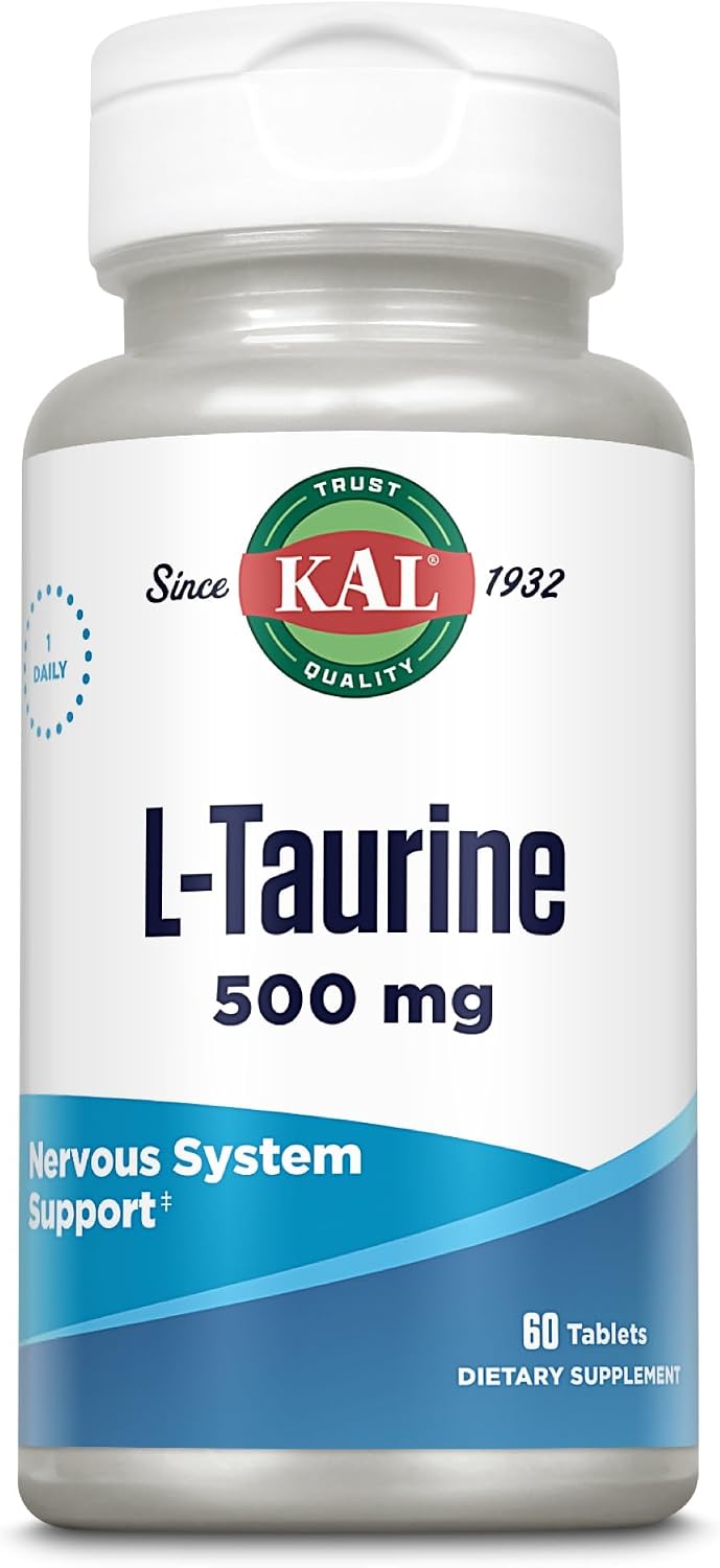 Kal L-Taurina 500 mg - 60 Comprimidos