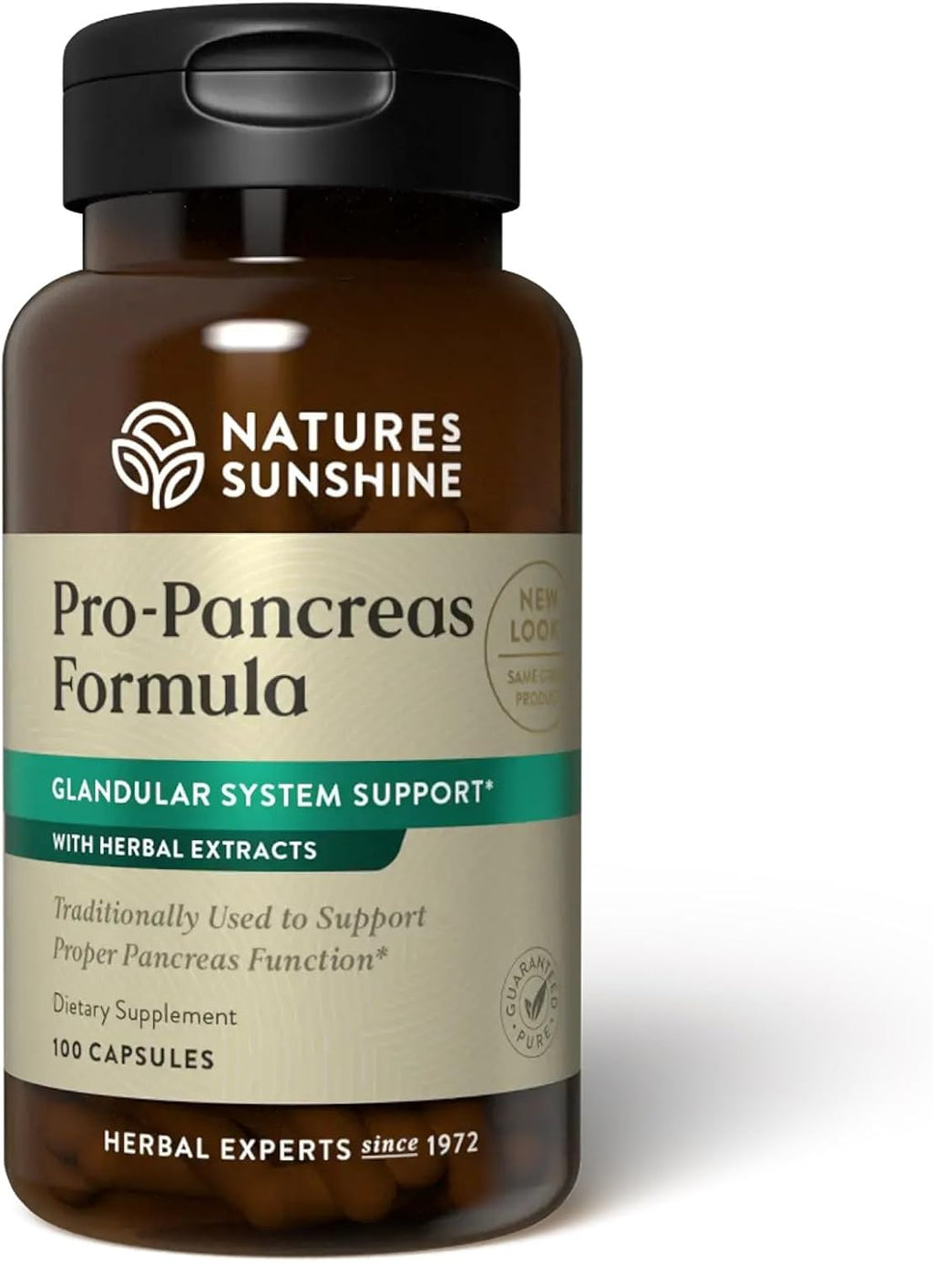 Nature's Sunshine Pro-Pancreas, 100 Cápsulas - Fórmula Herbal para la Digestión