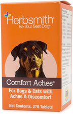 Herbsmith Comfort Aches – Herbal Relief for Dogs and Cats – 270 Tablets