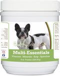 Healthy Breeds French Bulldog Multi-Essentials Powder - Suplemento Multivitamínico y Mineral para Perros - 227 g