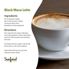 Sunfoods Superfoods Maca Negra Orgánica en Polvo - 113 g