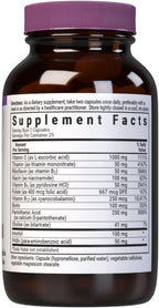 BlueBonnet Stress Vitamin B Complex - Complejo de Vitaminas B con Vitamina C - 50 Cápsulas Vegetales