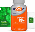 Women's 50+ Multivitamin 300 Tablets - LightSpring