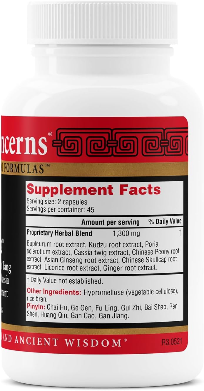 Health Concerns Ease 2 – Soporte Hepático y Digestivo – Fórmula de Hierbas Chinas – 90 Cápsulas