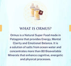 ORMUS PATAGONIA ARGENTINA - Oro Monoatómico Puro 500ml - Suplemento Líquido de Minerales para Energía y Claridad Mental