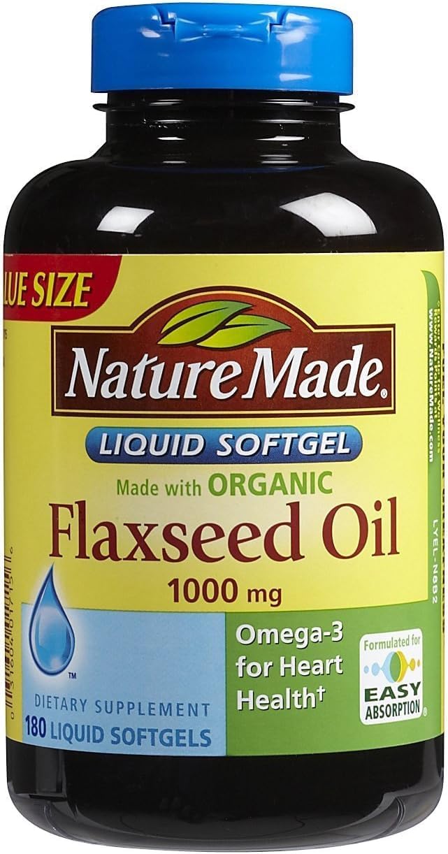 Aceite de Linaza 1000 mg Cápsulas Blandas - görsel 1