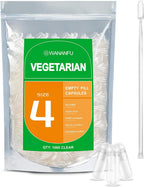 Cápsulas Vegetales Vacías Tamaño 4 (1000 Unidades) – wananfu