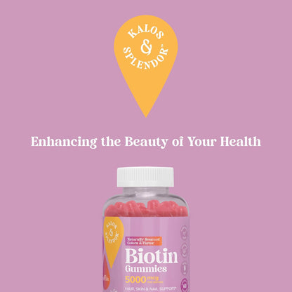 Gominolas de Biotina 5000 mcg - 21st Century – La biotina contribuye al funcionamiento normal del sistema nervioso. – Image 7