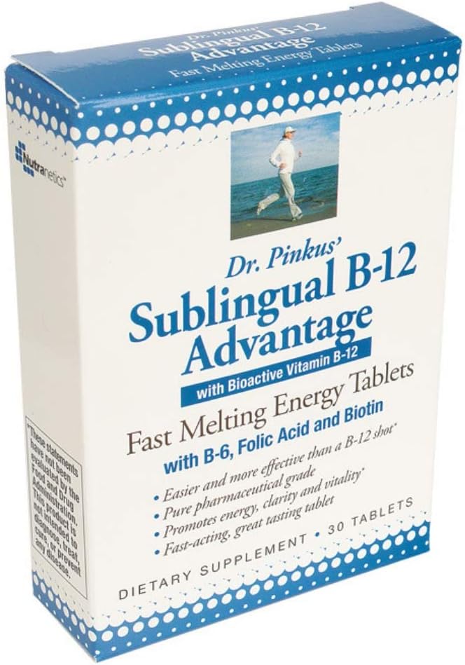 Dr Newton Naturals B12 Advantage - 30 Comprimidos de Disolución Rápida con Metilcobalamina