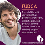 BESTVITE TUDCA 250mg - 60 Cápsulas - Ácido Tauroursodesoxicólico - Sin Estearatos - Sin Gluten - No GMO