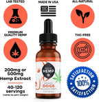 Made by Hemp - Aceite de Cáñamo para Perros (2 unidades)