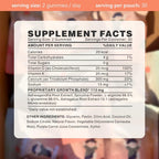 Growth Gummies - Natural Height Support & Bone Strength Supplement for Kids & Teens with Vitamin D, Calcium, Ashwagandha, L-Arginine - 60 Gummies