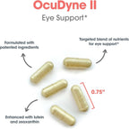 Allergy Research Group ARG OcuDyne II - Suplemento para la salud ocular con luteína, zeaxantina y antioxidantes - Fórmula multivitamínica - Vegetariano - 200 cápsulas