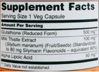 NOW Foods - Cellular Antioxidant Glutathione 500 mg - 60 Veg Capsules