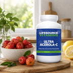 LifeSource Vitamins Ultra Acerola-C – 500 mg de Vitamina C por Cápsula, 90 Cápsulas