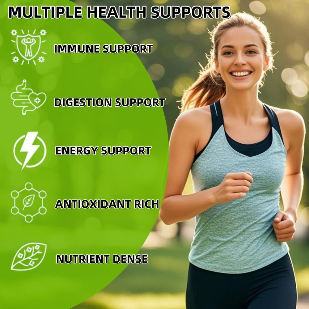 Orparst Cápsulas de Moringa 800mg, 90 Cápsulas, No-GMO y Sin Gluten
