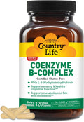 Country Life Coenzima B-Complex, 120 Cápsulas