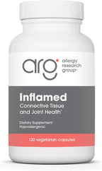 Allergy Research Group InflaMed - Suplemento para Articulaciones y Tejido Conjuntivo - Complejo Sinérgico de Hierbas y Enzimas - 120 Cápsulas