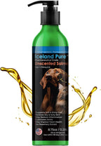 Aceite de Salmón Iceland Pure – Grado Farmacéutico, Sin Perfume, 33oz (946ml) con Bomba