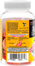 Airborne Gominolas de Vitamina C 500mg + Zinc para Niños, Sabor Fruta Variada, 21 Gominolas (Pack de 3)