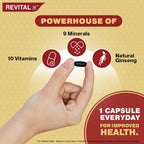 Wellness Duo Pack | Multivitaminas, Calcio, Zinc y Ginseng Natural (Hombres y Mujeres 30+), 156g
