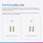 Livingood Daily Metabolism Booster - Apoyo Metabólico (120 Cápsulas Vegetales)