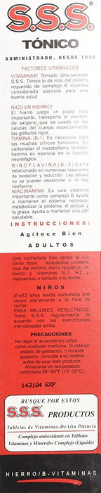 S.S.S. Tónico Líquido 591 ml (Paquete de 5)